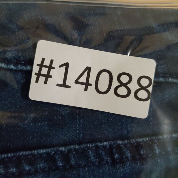 Talbots Jeans Womens Size 6 Blue Leopard Slim Ankle Cotton Blend - Picture 10 of 10